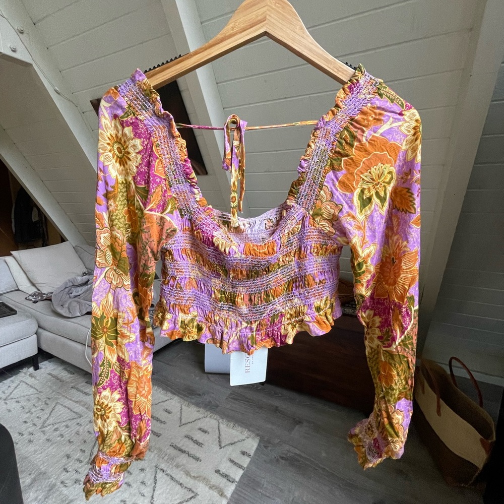 Arnhem Evita Top in Lavender